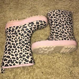 Girls H&M rain boots size 8